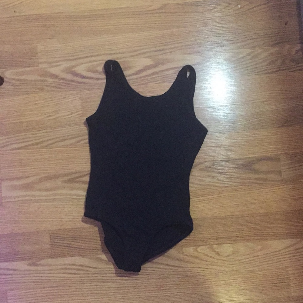 Black capezio leotard